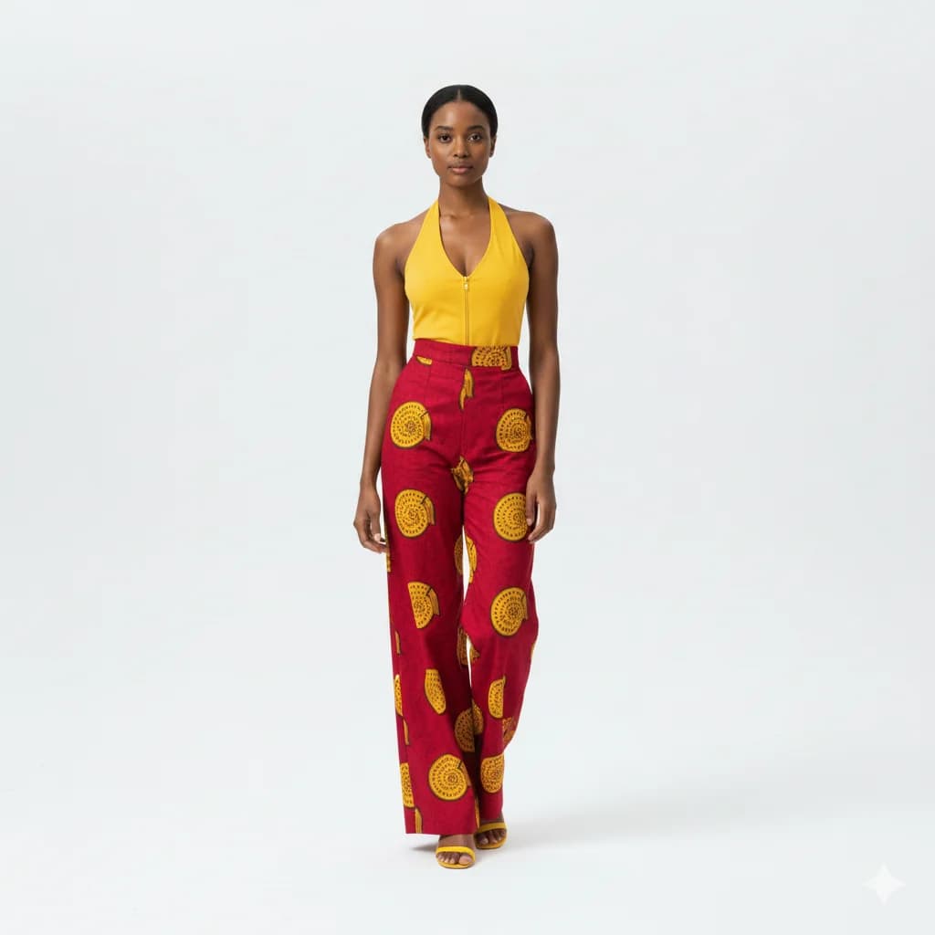 Curated AI try-on preview