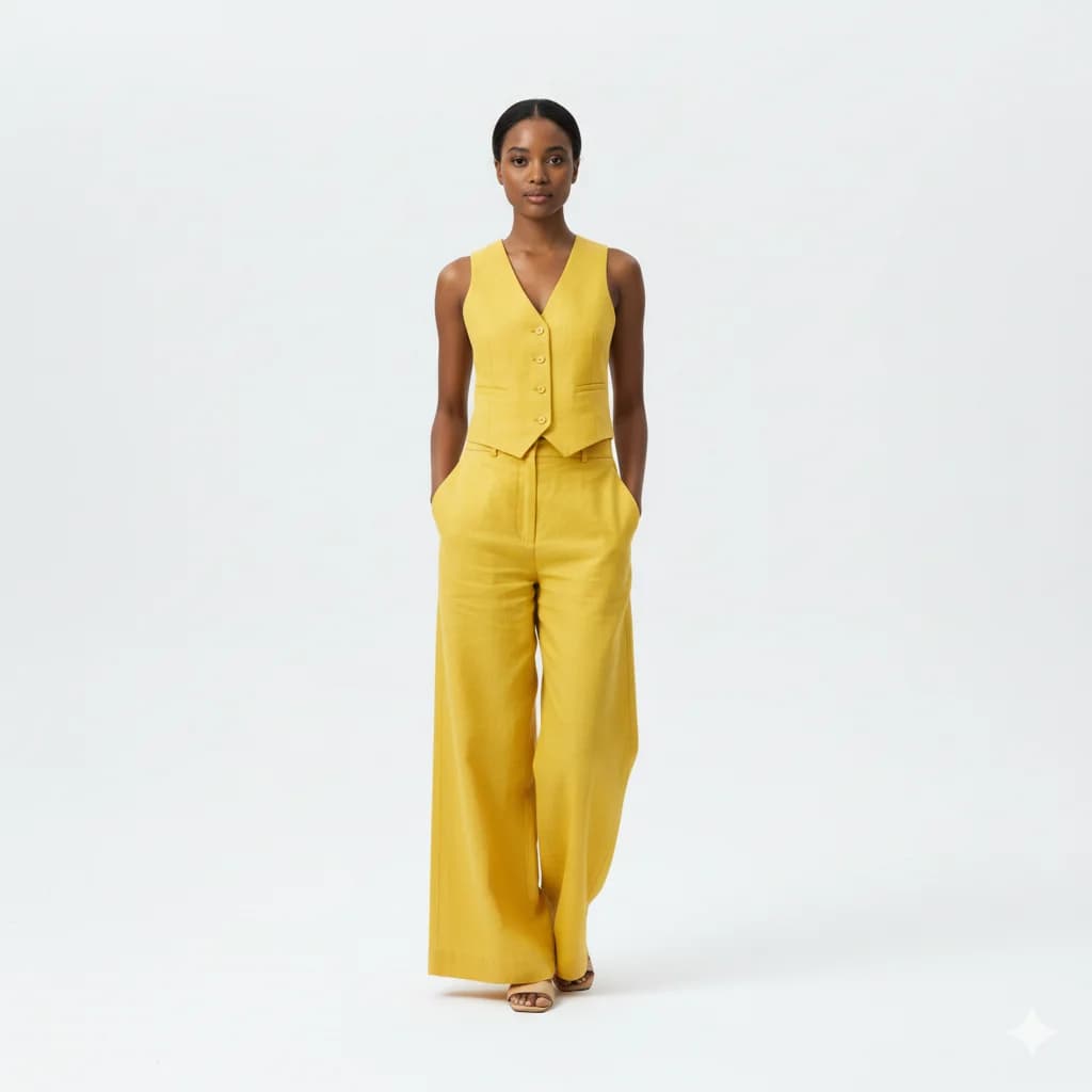 Curated AI try-on preview